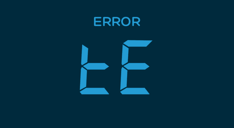samsung dryer error code te error