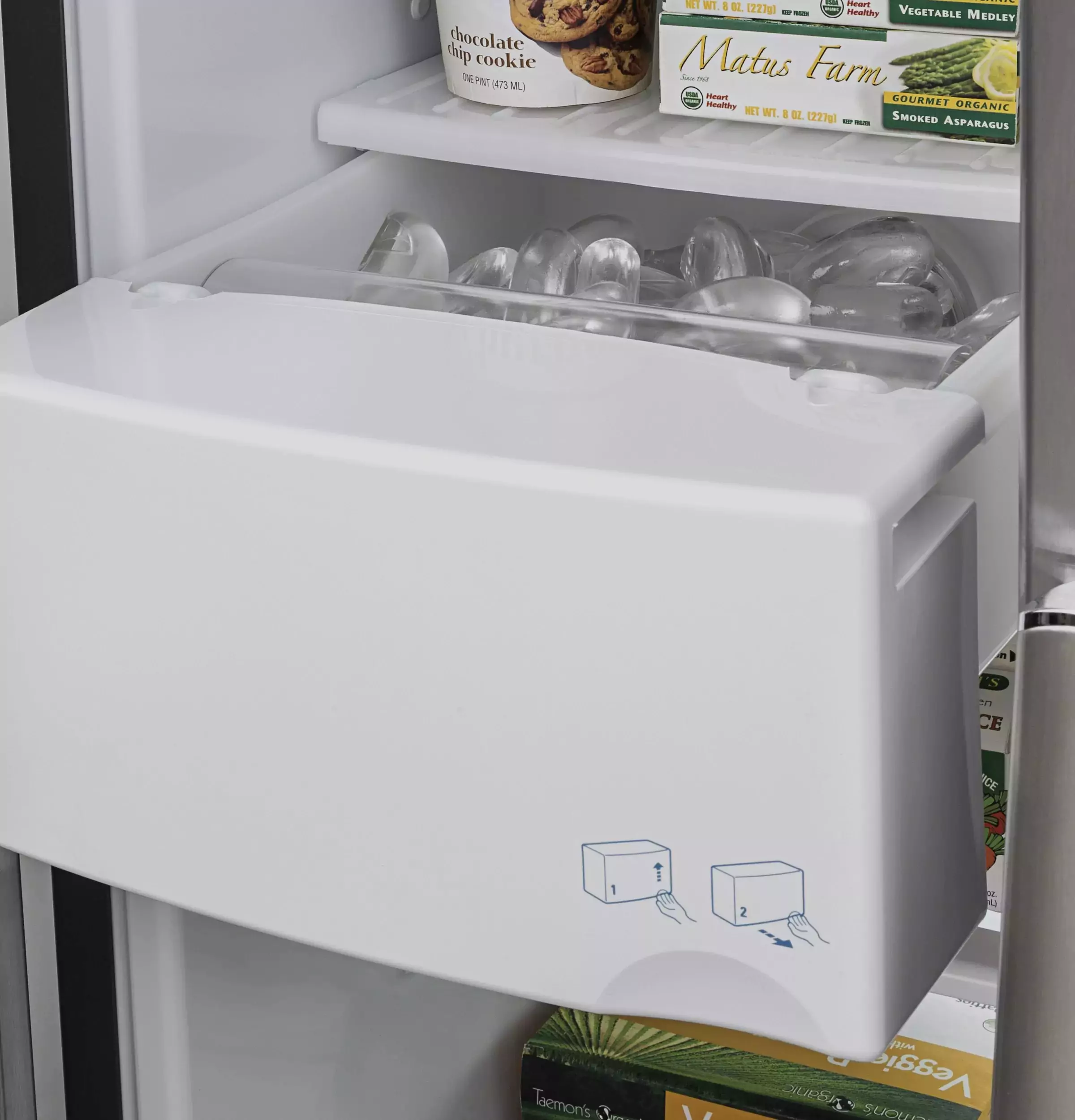 ge icemaker cabinet