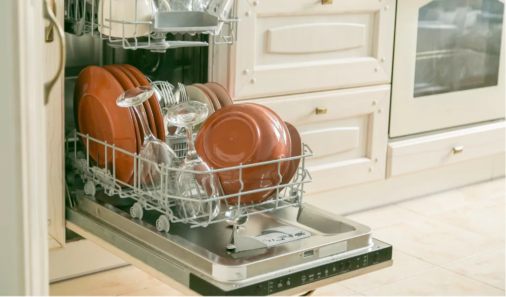 how to repair dishwasher open