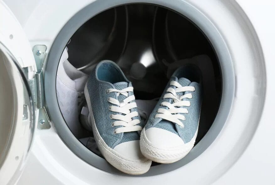 wash shoes in washing machine