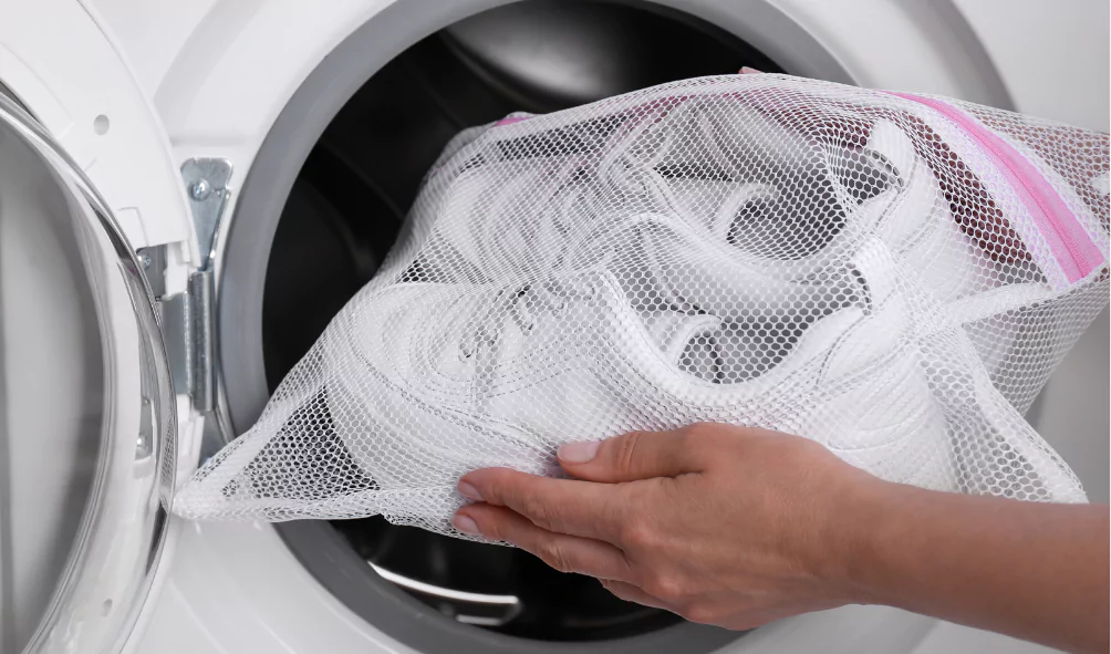 wash shoes in washing machine mesh bag