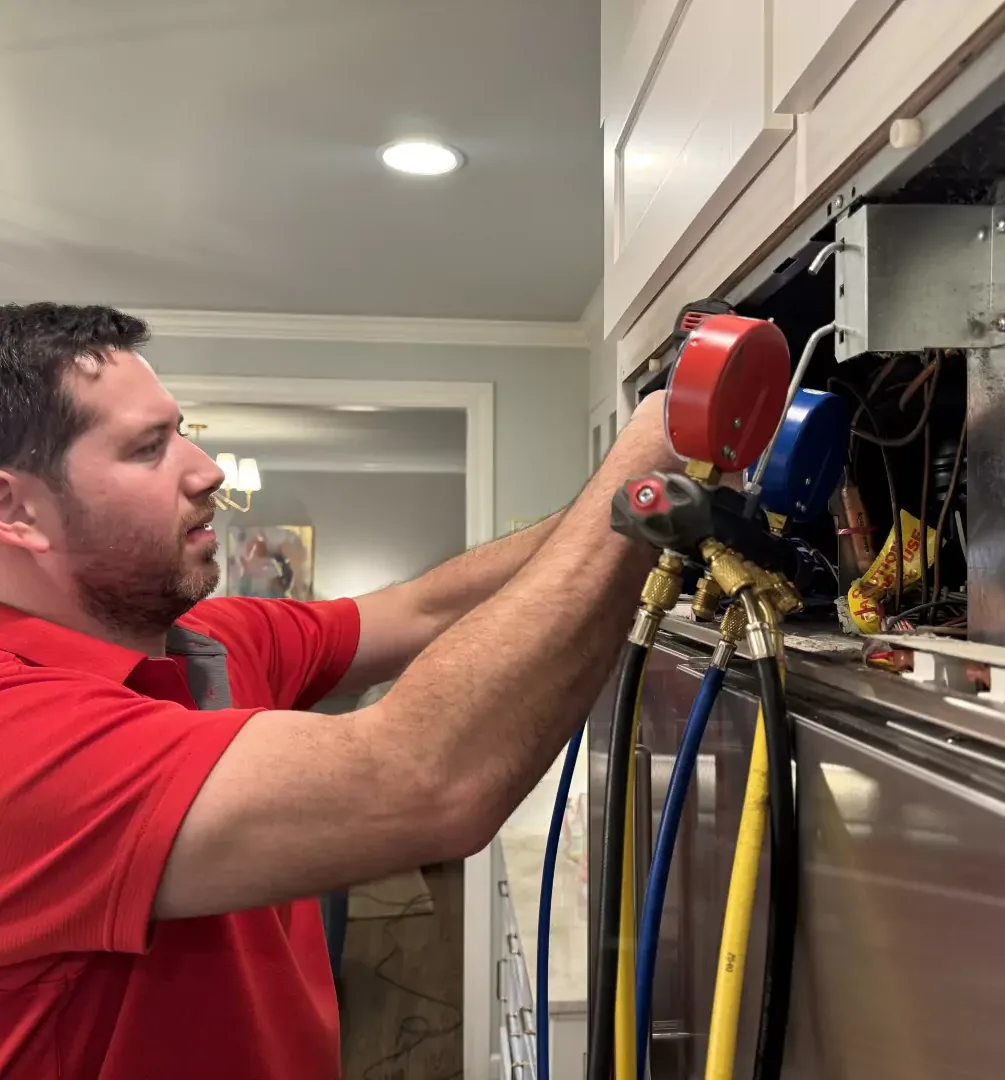 appliance grandmaster fixing a sub zero refrigerator