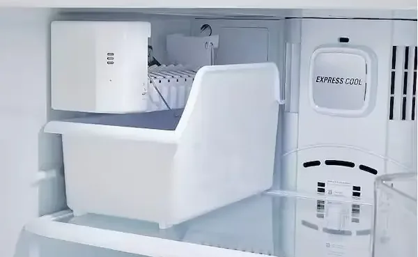 lg refrigerator not making ice empty