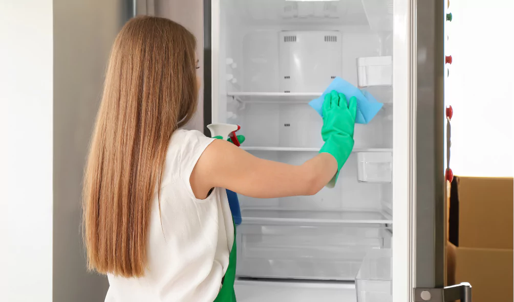 refrigerator maintenance cleaning inside