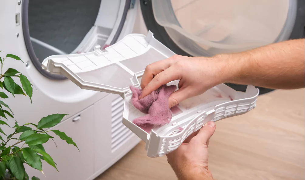 dryer maintenance cleaning lint filter