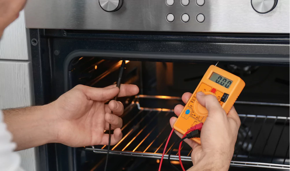 oven heat up properly temperature check