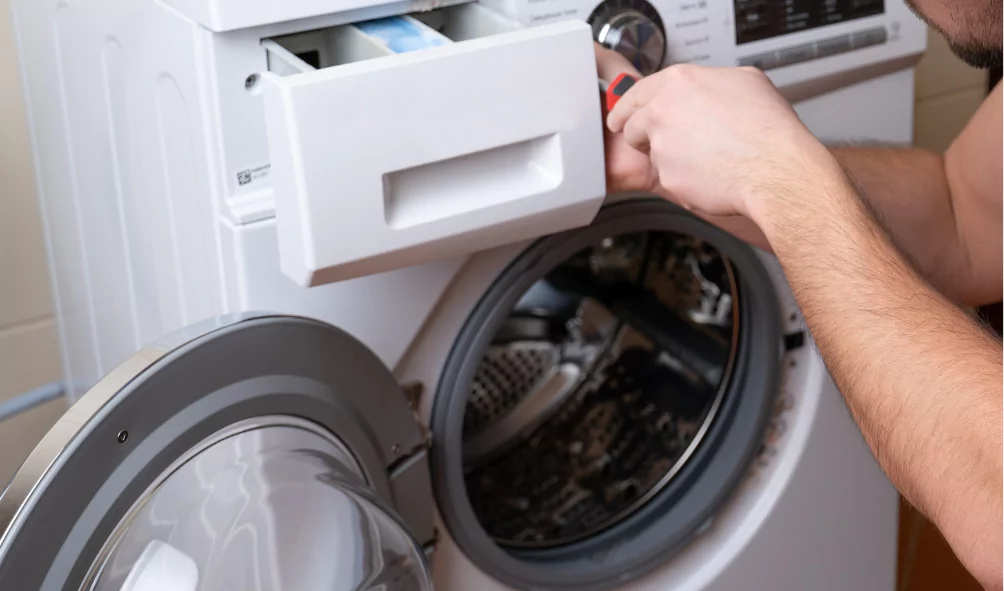 washing machine stops mid-cycle repairing